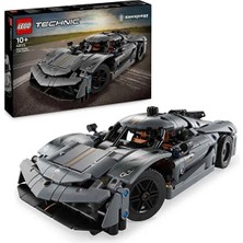 LEGO Technic 42173 Koenigsegg Jesko Absolut Gri Hiper Araba - 100 Parça Yaratıcı Bloklar Hediyelik