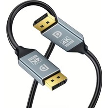 Microcase Ultra Hd 4K 1.2 (Dp) Displayport To Displayport Kablo Yüksek Hız 21.6 Gbps Görüntü Aktarıcı Kablo 1.5 Metre - AL5737