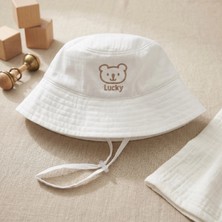 Benitto Kids Bağlamalı Balıkçı Bebek Şapkası 7042