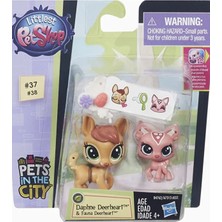 Littlest Pet Shop Miniş ve Yavrusu Daphıne Deerheart,fauna Deerheart Minişler Pet Shop Orijinal Mini