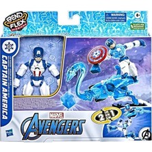 Marvel Avengers Bend & Flex Missions Buz Görevi Captain America