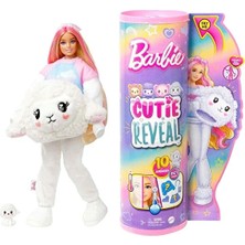 Barbie Cutie Reveal Bebekler Sevimli Kostümler Serisi HKR02-HKR03