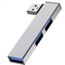 Leonpro USB 3.0 L Tipi USB 3.0 - 2.0 Hub 3 Port USB Çoklayıcı Hub