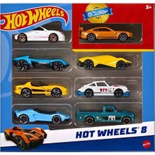 Hot Wheels HPV78 Hot Wheels 8'li Araba Seti