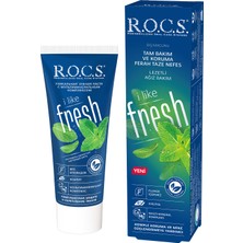 R.O.C.S. Rocs I Like Fresh Tam Bakım Diş Macunu 74G