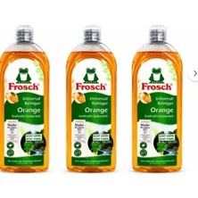 Frosch Portakal Özlü Çok Amaçlı Yüzey Temizleyici 750 ml x 3 Adet
