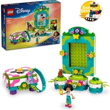 LEGO ® ǀ Disney Enkanto Mirabel'ın Fotoğraf Çerçevesi ve Takı Kutusu 43239 - 6+ Oyuncak Yapım Seti (