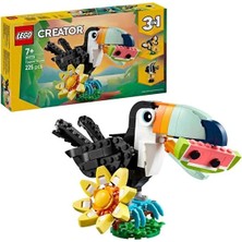 LEGO Creator 3'ü 1 Arada Vahşi Hayvanlar: Tropikal Tukan Kuşu 31173 - 7 Yaş ve Üzeri Çocuklar