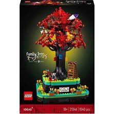 LEGO Aile Ağacı 21346 -  Ev, Ofis Dekore Etmeyi Seven Yetişkinler Için Koleksiyonluk