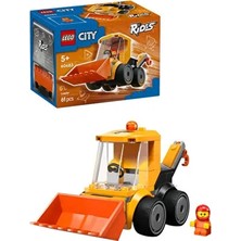 LEGO ® City Araçlar – Inşaat Yükleyicisi 60483 - 5+ Yaratıcı Oyuncak Yapım Seti (61 Parça)