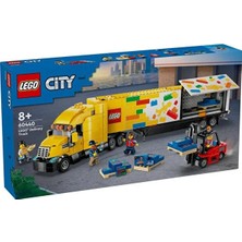 LEGO City Sarı Dağıtım Kamyonu 60440 - 8 Yaş ve Üzeri Çocuklar Için Yaratıcı Oyuncak Yapı