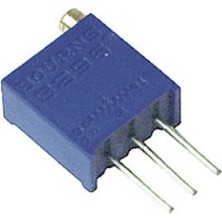 Gollum Teknoloji 500R Çok Turlu Trimpot Potansiyometre - 3296W 500 Ohm (5 Adet)