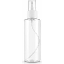 Özden Ambalaj 100 ml Spreyli Şişe – Şeffaf Pet Plastik Boş Şişe | Kozmetik, Kolonya ve Dezenfektan Için