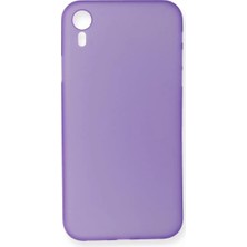 Sb Shopping Iphone Xr Kılıf Pp Ince Kapak - Mor