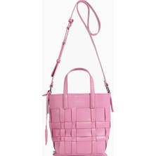 3.1 Phillip Lim Odita Mini Örgülü %100 Deri Kadın Lüks Tasarım Bucket Çanta
