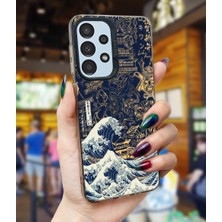 Powerfox Samsung A13 Uyumlu Samurayın Sözleri Baskı Desen Darbe Emici Telefon Kılıfı MK01A