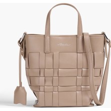 3.1 Phillip Lim Odita Mini Örgülü %100 Deri Kadın Lüks Tasarım Bucket Çanta