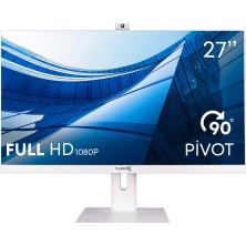 Turbox TAX1934 I5 6500T 8gb Ddr4 256GB SSD 27 Inç Fhd Beyaz Pivot Bt Webcam Wifi All In One Pc