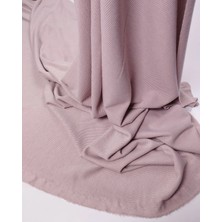 Kumaş Parça Küllü Açık Pembe Kaşkorse Örme Kumaş Esnek Yumuşak Bluzluk En: 120CM
