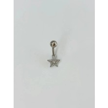 Uray Store Yıldız Detaylı Göbek Piercing - PG0083
