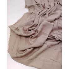 Kumaş Parça Bej Viskon Vual Kumaş Ince Hafif Dökümlü Gömleklik & Elbiselik 140X260CM