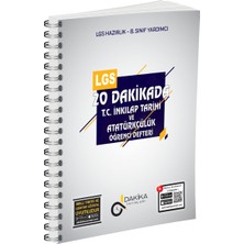 Dakika Yayınları Lgs 20 Dakikada T.c. Inkılap Tarihi ve Atatürkçülük Öğrenci Defteri