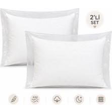 Özdilek 2li Paket Ranforce (%100 Pamuk Kumaş) Silikon Bebek Yastığı (35X45)