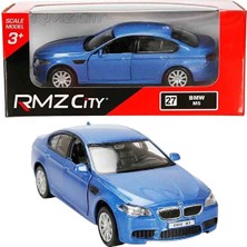 Rmz City 1:32 Avrupa Serisi Die Cast Çek Bırak Model Araba - Mavi Bmw M5