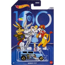 Hot Wheels Looney Tunes Temalı Midnight Otto Arabası Çocuklar İçin Eğlenceli Sürüş Deneyimi