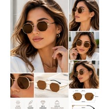 Ekstore Unisex Trend Sekizgen Güneş Gözlüğü