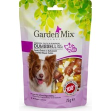 Garden Mix Gardenmix Tavuklu Ördekli ve Balkabaklı Dambıl 75 gr Köpek Ödül Maması