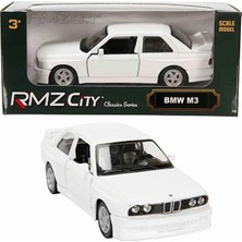 Rmz City 1:32 Alman Klasikleri Serisi Die Cast Çek Bırak Model Araba - Beyaz Bmw M3