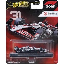 Hot Wheels Premium Formula 1 Yarış Arabası Moneygram Haas F1 Formula One Team JKD78