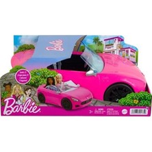 Barbie Araba Dönen Tekerlekleri Olan, Üstü Açık Barbie Araç, 3-7 Yaş Arası Çocuklar Için HBT92