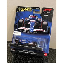 Hot Wheels Premium Visa Cash App Formula 1 Team Yarış Arabası Koleksiyonluk Oyuncak Modeli