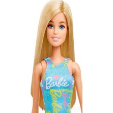 Barbie Bebek Mavi Elbiseli Sarışın - GBK92-HGM59