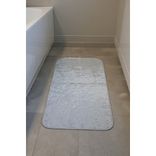 Kaydırmaz Taban Paspas Beyaz 60 x 120CM
