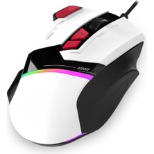 Microcase G911 USB Kablolu 8 Tuşlu Rgb Işıklı 7200 Dpı Oyuncu Mouse - AL5772