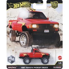 Hot Wheels Premium Araba 1:64 Metal Gövde 1987 Toyota Pickup Truck FPY86 Off-Road Tasarım