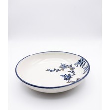 Maia Porselen 6'lı 19 cm Çiçek Desenli  Yemek Tabağı Seti