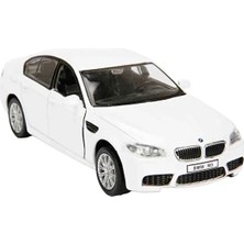 Rmz City 1:32 Avrupa Serisi Die Cast Çek Bırak Model Araba - Beyaz Bmw M5