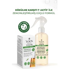 Yoon 2'li Hızlı Saç Uzatan, Saç Dökülmesine Karşı, 7 Aktifli Biberiyeli Saç Serumu 50 ml, Bakım Suyu 200 ml Set