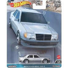 Hot Wheels Premium Car Culture Mercedes-Benz 500 E- HKC55 Metal Diecast Model Gerçekçi Detaylar