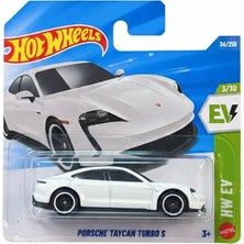 Hot Wheels Hw Ev Porsche Taycan Turbo S JJJ05