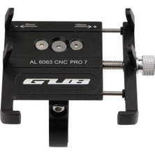 Microcase Gub Pro 7 Alüminyum Alaşım Bisiklet Motosiklet Telefon Tutucu - 55-100MM Ayarlanabilir Gidon Telefon Sabitleyici - AL5774