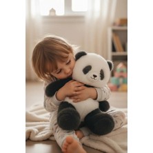 Miniso Bir Arkadaş Edin Serisi Panda Peluş Oyuncak – Yumuşacık Sarılmalık Uyku Arkadaşı 25 cm
