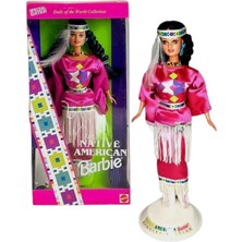 Barbie 3. Baskı Dünya Bebekleri Native American 1994 12699 (Özel Koleksiyon)