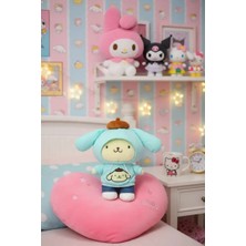 Miniso Sanrio Lisanslı Pompompurin Citywalk Serisi Peluş Oyuncak – 28 cm