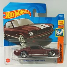 Hot Wheels 65 Mustang 2+2 Fastback (Bordo)