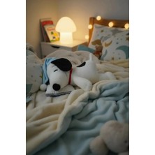 Miniso Lisanslı Snoopy Uyuyan Peluş Oyuncak – Yumuşacık Uyku Arkadaşı 50 cm